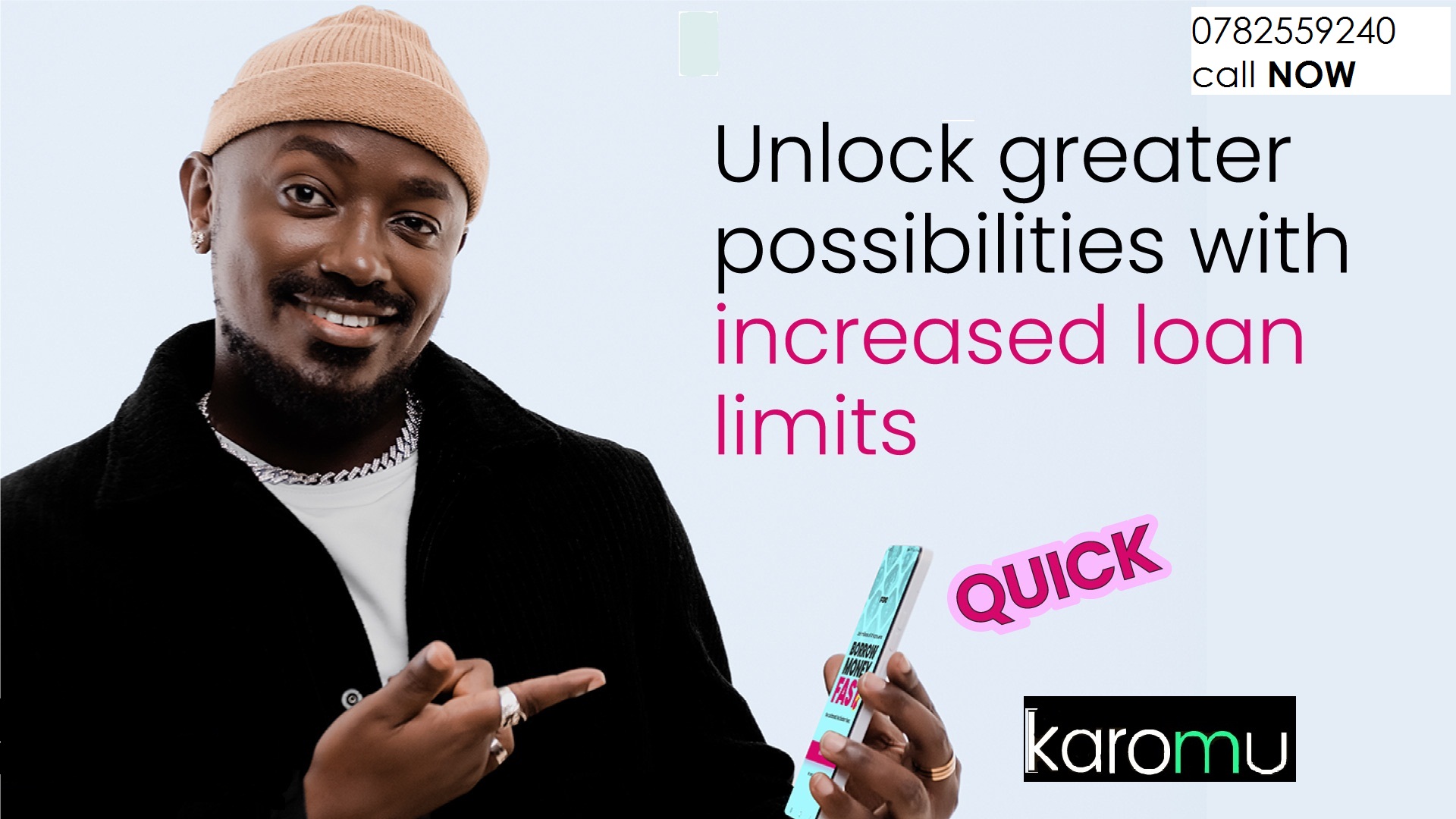 Unlock greater possibilities with increased loan limits — Karomu Quick Loan Services